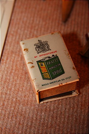 PRATTS MATCHBOX COVER - click to enlarge